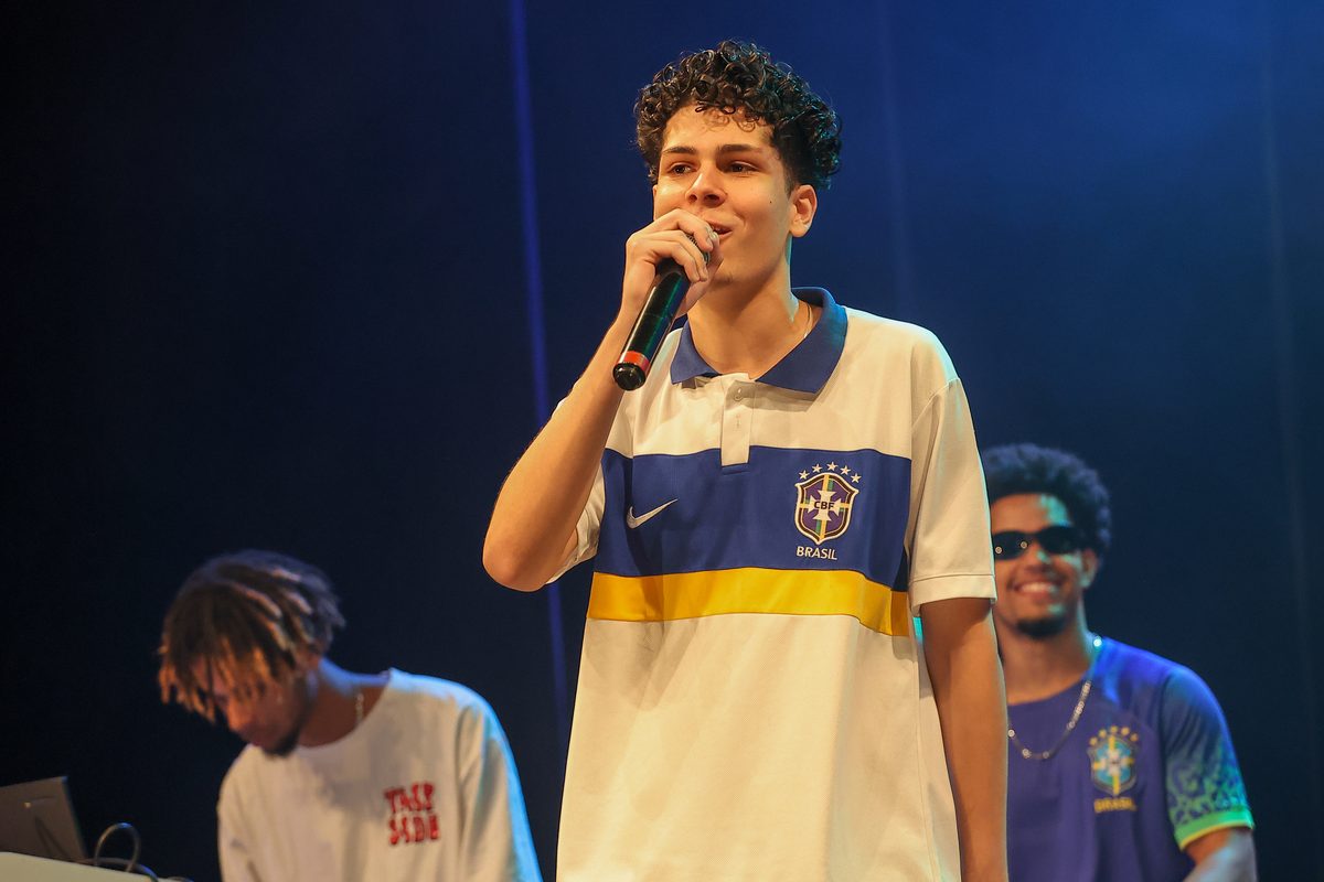 Oliver no palco